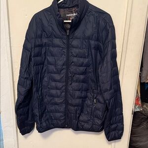 Hawke & Co Women's Dark Blue Puffer Coat
